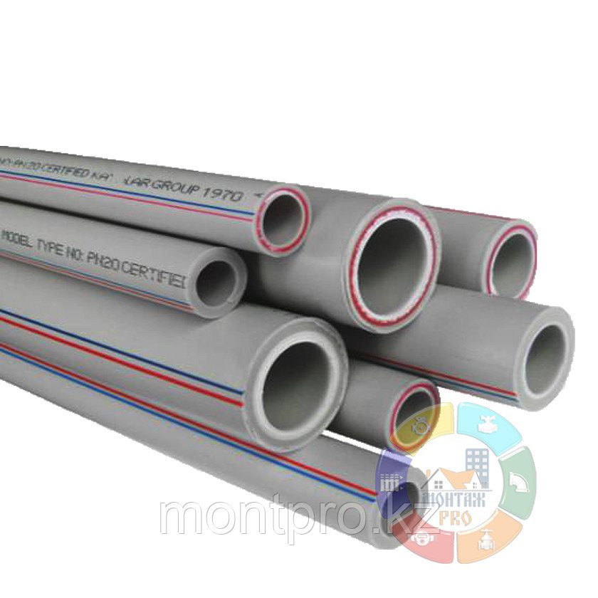 Труба ППР DN 63*8.6 PN 20 стекловолокно, фото 1