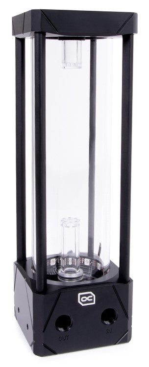 Резервуар для СВО Alphacool Eisbecher Aurora D5 Acetal/Glass, 250мм, Digital ARGB 15379/1019162
