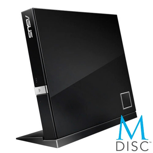 Внешний оптический привод Asus SBW-06D2X-U Black, USB 2.0, Retail