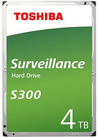 Жесткий диск TOSHIBA Surveillance S300 3.5' 4Tb SATA III, 128 Mb, 5400 rpm (HDWT140UZSVA)