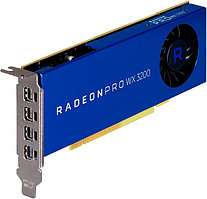 Профессиональная видеокарта DELL Radeon Pro WX 3200 4096Mb FH (490-BFQR) OEM