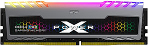 Оперативная память Silicon Power DDR4 8Gb 3200MHz pc-25600 Xpower Turbine RGB (SP008GXLZU320BSB)