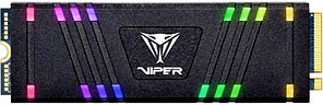 SSD диск PATRIOT VPR100 M.2 2280 256 Гб PCI-E 3.0x4 NVMe NAND 3D TLC RGB (VPR100-256GM28H)