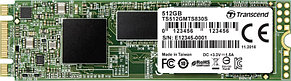 SSD диск TRANSCEND M.2 2280 830S 512 Гб SATA III 3D NAND (TS512GMTS830S)