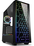 Корпус Sharkoon LIT 100 RGB led Black ATX