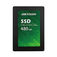 SSD накопитель Hikvision C100 2,5' 480GB SATAIII 3D TLC HS-SSD-C100/480G