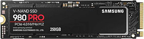 SSD диск SAMSUNG M.2 2280 980 PRO 250 Гб PCIe Gen 4.0 x4 NVMe V-NAND 3bit MLC (MZ-V8P250BW)