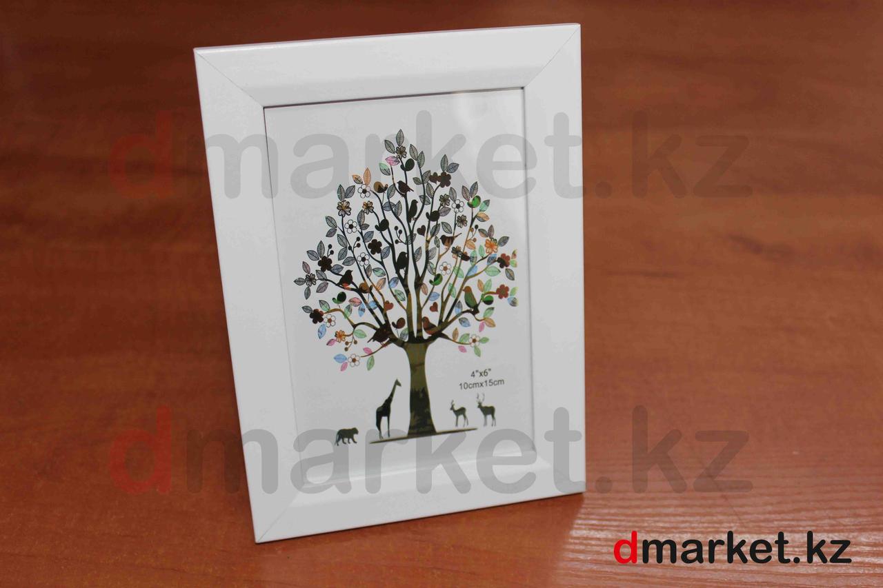 Фоторамка 10х15 см, белая