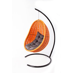Подвесное кресло-кокон Deckwood (Оранжевое)