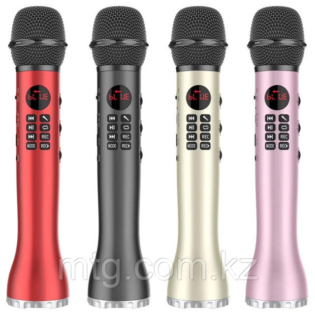 Караоке микрофон беспроводной Wireless Karaoke Microphone Speaker L-598 - фото 3 - id-p100598642