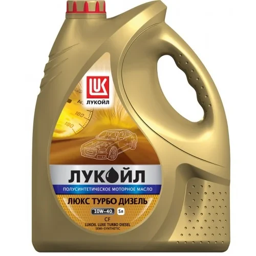Масло моторное ЛУКОЙЛ ЛЮКС ТУРБО ДИЗЕЛЬ полусинтетическое SAE 10W-40, API CF 5л
