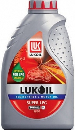 Масло моторное ЛУКОЙЛ СУПЕР LPG SAE 10W-40 1л