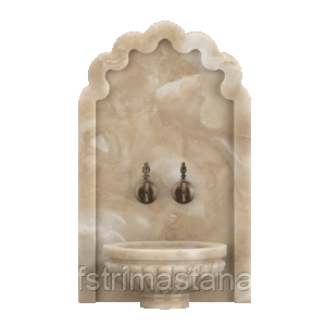 Мраморная арка АМ-10 для курны в хамам
