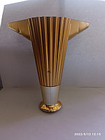 Мебельная ножка пластиковая NEMIR высота 15см, цвет золото