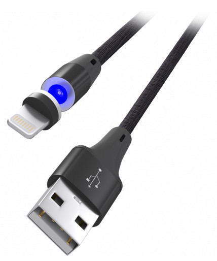 RITMIX RCC-522 Кабель Magnet lightning Black, 1 м