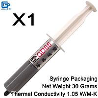 Термопаста серая GD66-SY30 1.05 W/M-K, вес нетто 30 гр. шприц