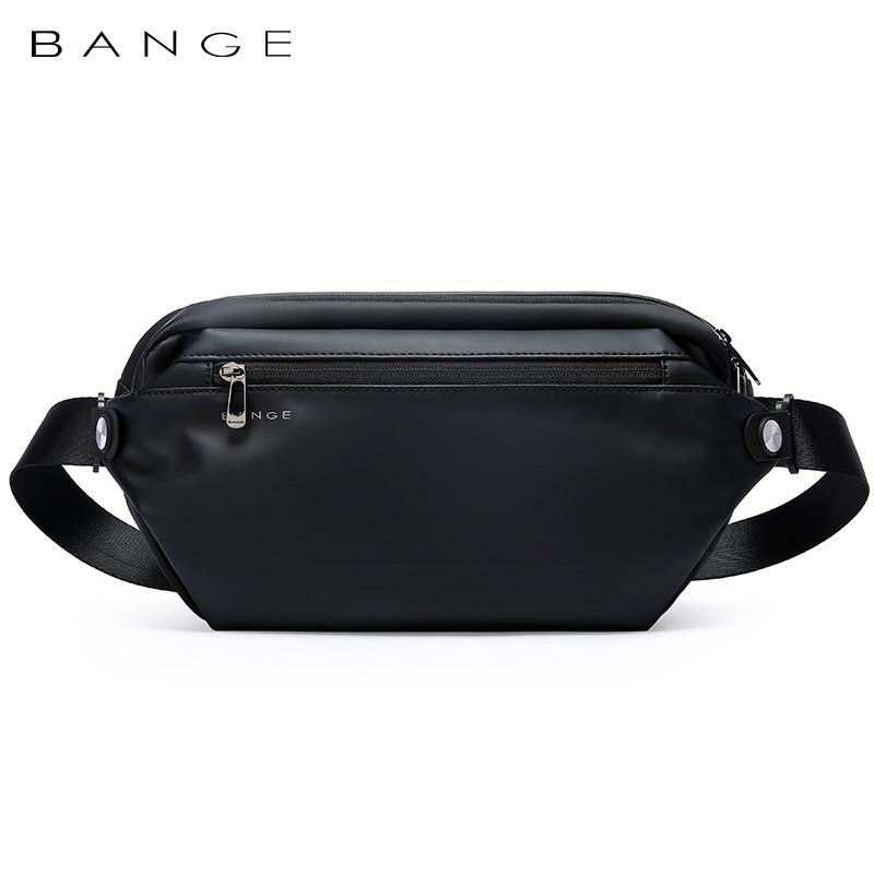 Поясная сумка бананка кросс-боди слинг Bange BG-7532 (черная)