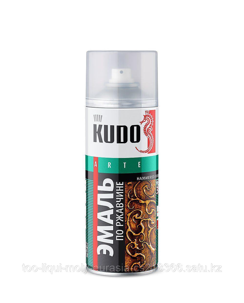 Эмаль Молотковая бронза, KUDO 520 ml