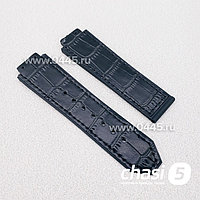 Ремешок для часов HUBLOT CLASSIC черный 16 мм - кожа (05522)