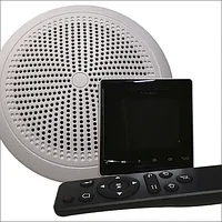 Комплект аудио для бассейнов и хамам, SW standart-1 (упр., врезные динамики, кабель) Черный, 1