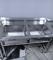 Моечная ванна 2 секционная
