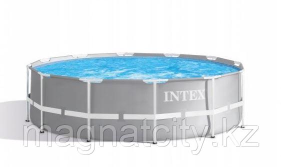Круглый каркасный бассейн Intex 366*76 см