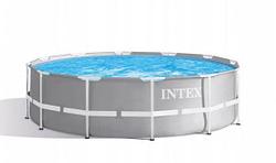 Круглый каркасный бассейн Intex 366*76 см