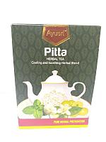 Аюрведический травяной чай Питта, Pitta Herbal Tea, 40 гр, Ayusri