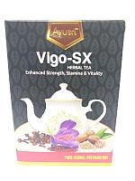 Аюрведический чай Виго Секс для половой активности, Vigo- SX Herbal Tea, 40 гр, Ayusri