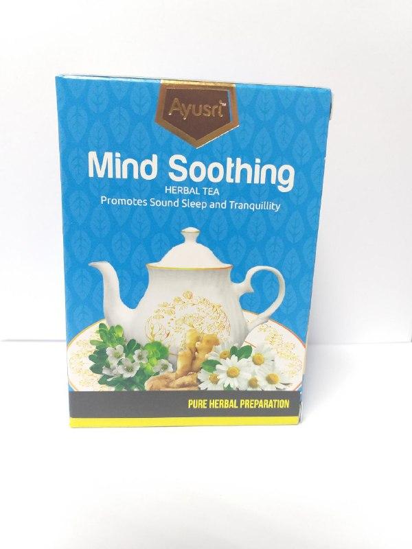 Аюрведический чай успокаивающий ум, Майн Сутинг, Mind Soothing Herbal Tea, 40 гр, Ausri