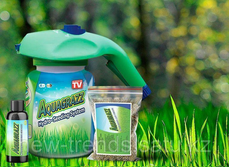 Жидкий газон Hydro Mousse и Aquagrazz: описание, состав, инструкция по ...