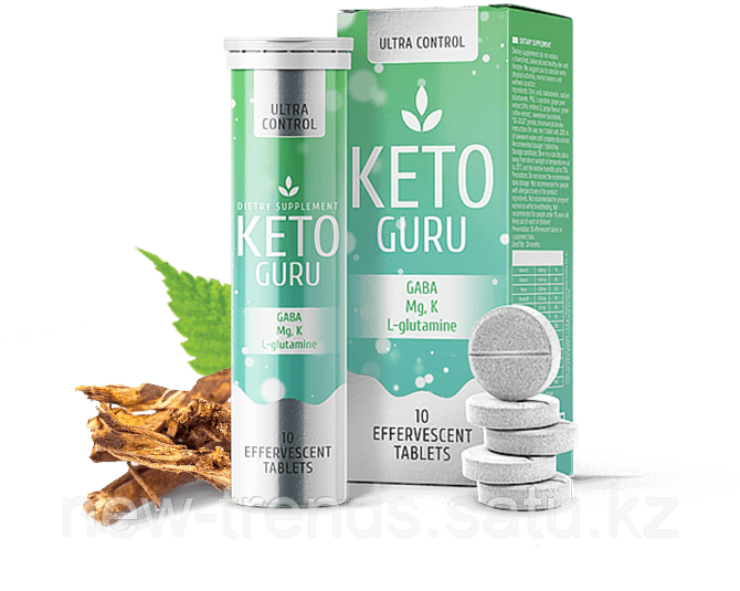 Keto Guru (Кето Гуро) шипучие таблетки для похудения