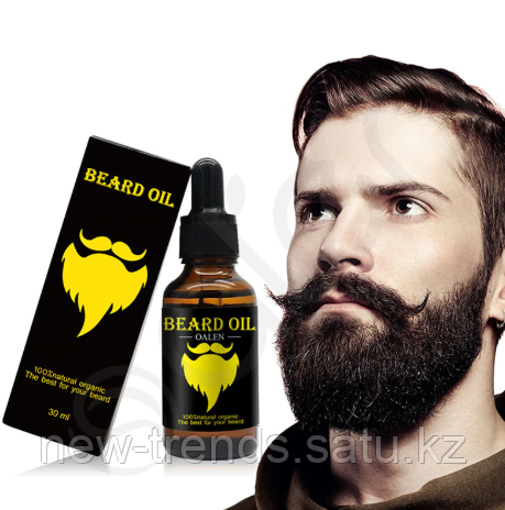Масло для быстрого роста бороды и усов Beard Oil