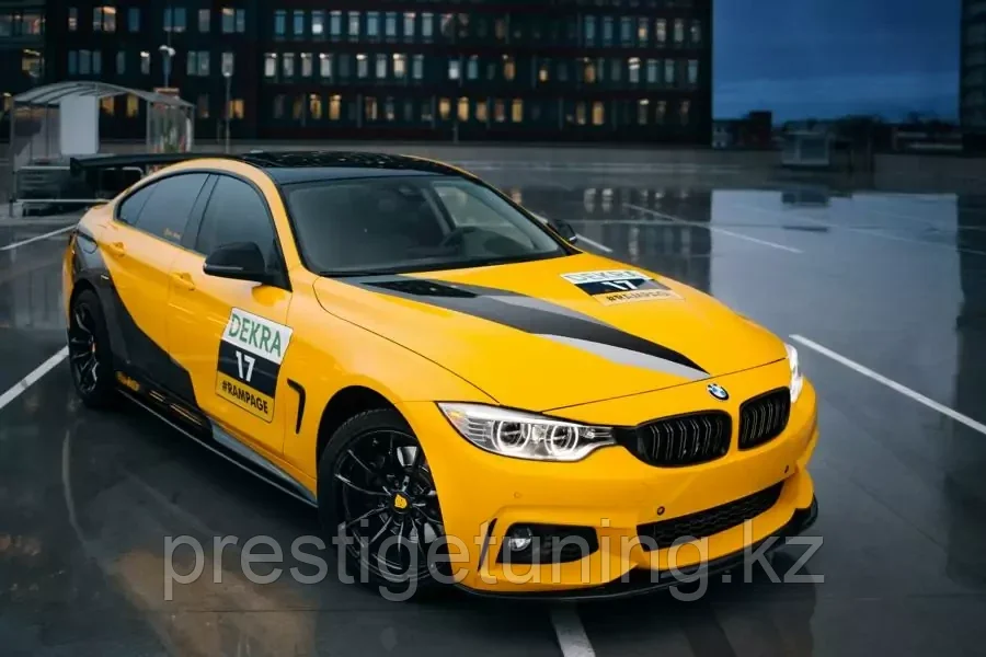 Комплект обвеса на BMW 4-серия (F36) 2013-20 дизайн M4 - фото 3 - id-p100625084