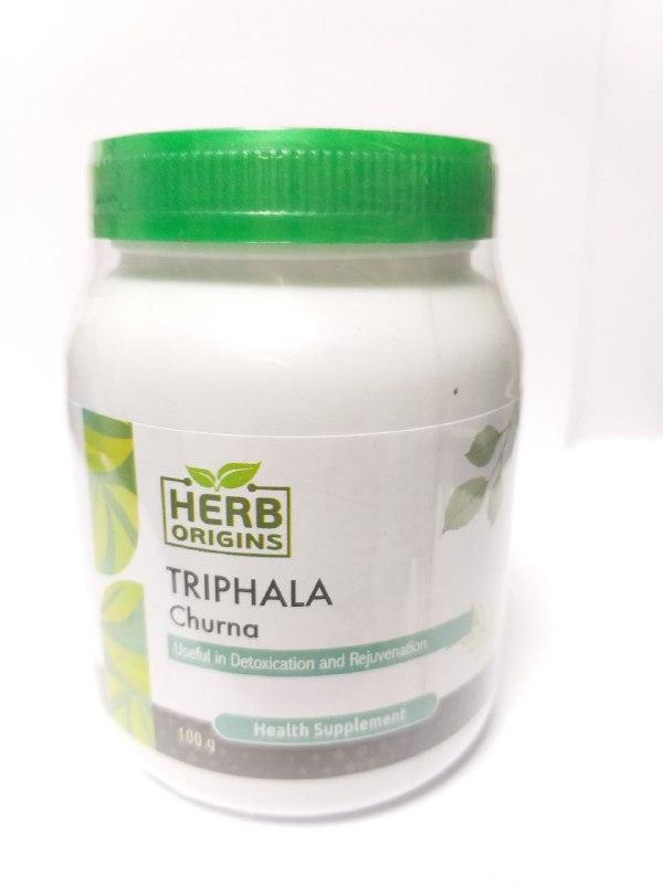 Трифала чурна, 100 гр, Herb Origins, Triphala Churna
