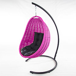 Подвесное кресло-кокон Deckwood (Светло-розовое)