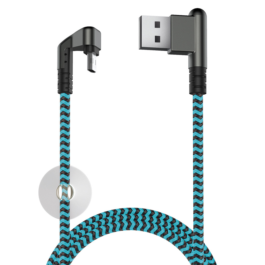 Olmio X-Game Neo Кабель USB 2.0 - micro USB голубой,  1.2м