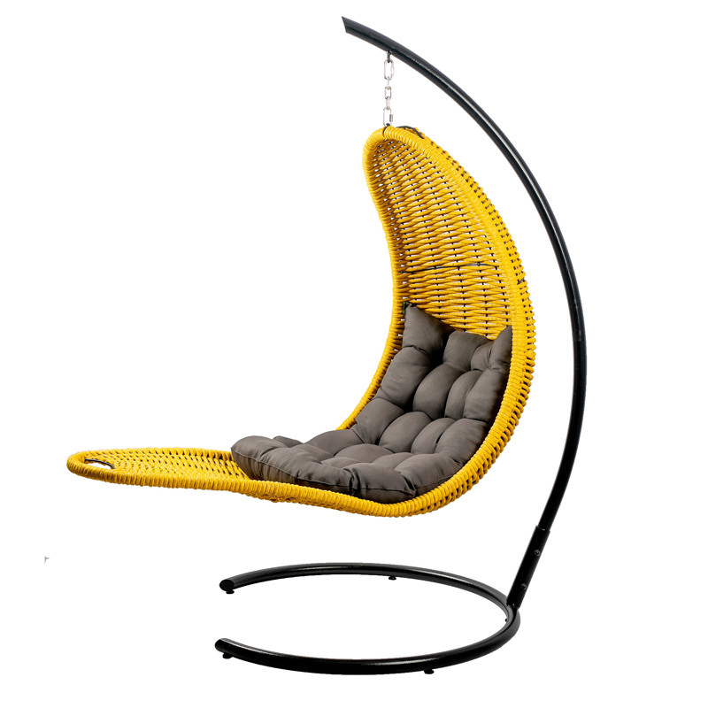 Подвесное кресло-шезлонг Deckwood (Желтое)