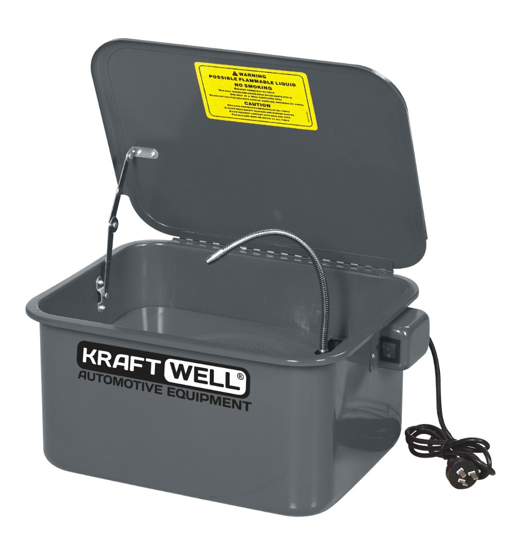 Установка для мойки деталей KraftWell KRW-PW19 настольная, электрическая, 19 л - фото 1 - id-p100627079