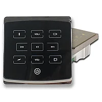 Четырехканальная сенсорная панель управления SW Black-BA425D