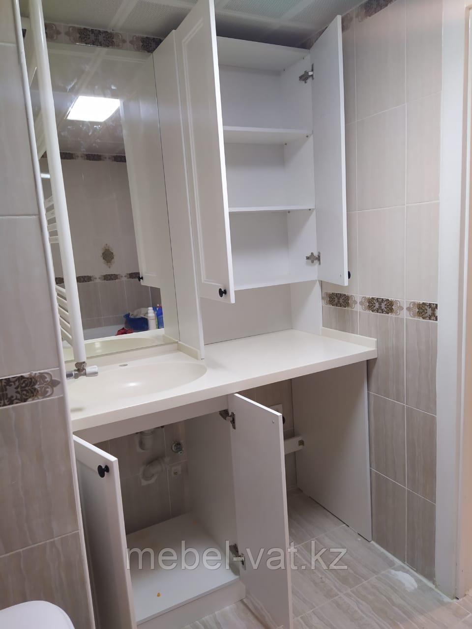 Мебель для ванной: Тумба, шкаф, раковина, зеркало - фото 2 - id-p100627241