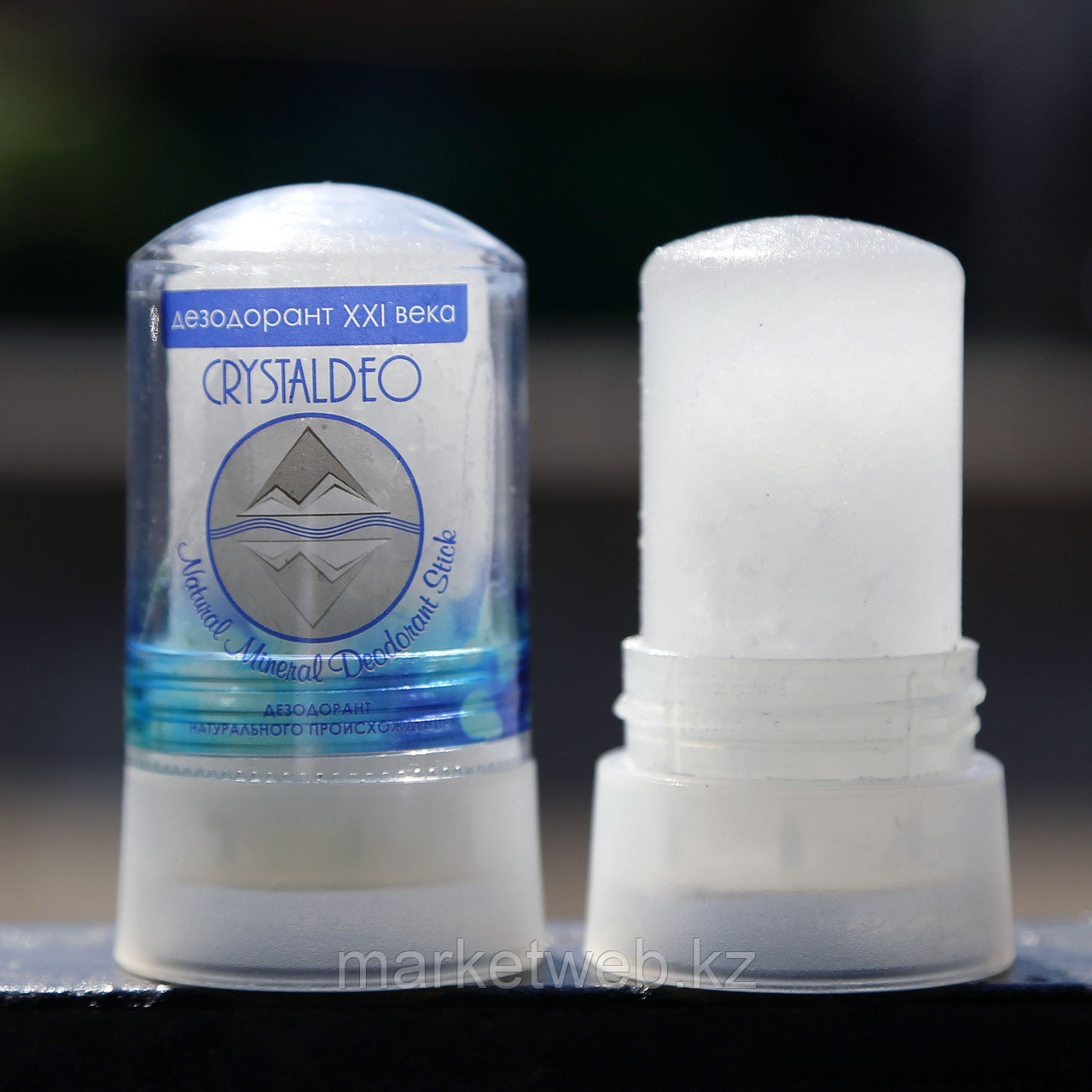 Кристалл дезодорант «crystaldeo» чистый 60гр: продажа, цена в Алматы.  Дезодоранты от "marketweb.kz" - 46394292
