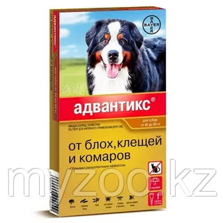 Адвантикс капли для собак 40-60кг по 2,5мл