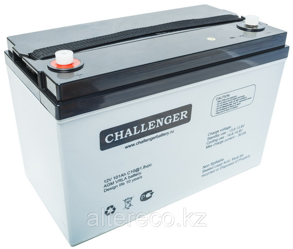 Аккумулятор для лодочного мотора Challenger A12-100SA (12В, 100Ач)