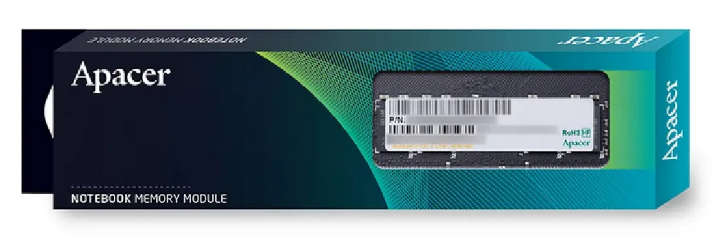 Модуль памяти для ноутбука, Apacer, ES.04G2V.KNH, DDR4, 4 GB, SO-DIMM 2666MHz, CL19 - фото 1 - id-p100610245