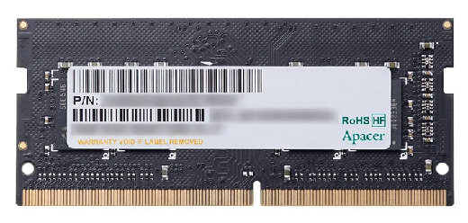 Модуль памяти для ноутбука, Apacer, ES.04G2V.KNH, DDR4, 4 GB, SO-DIMM 2666MHz, CL19 - фото 2 - id-p100610245