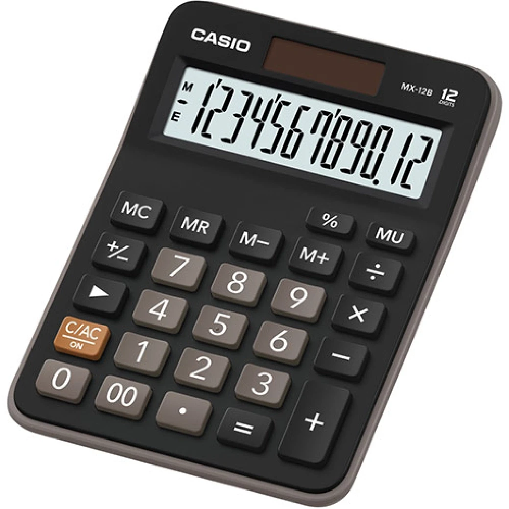 Калькулятор настольный CASIO MX-12B-W-EC - фото 1 - id-p98400751