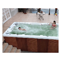 Гидромассажный спа бассейн Delfi Spa Kuff