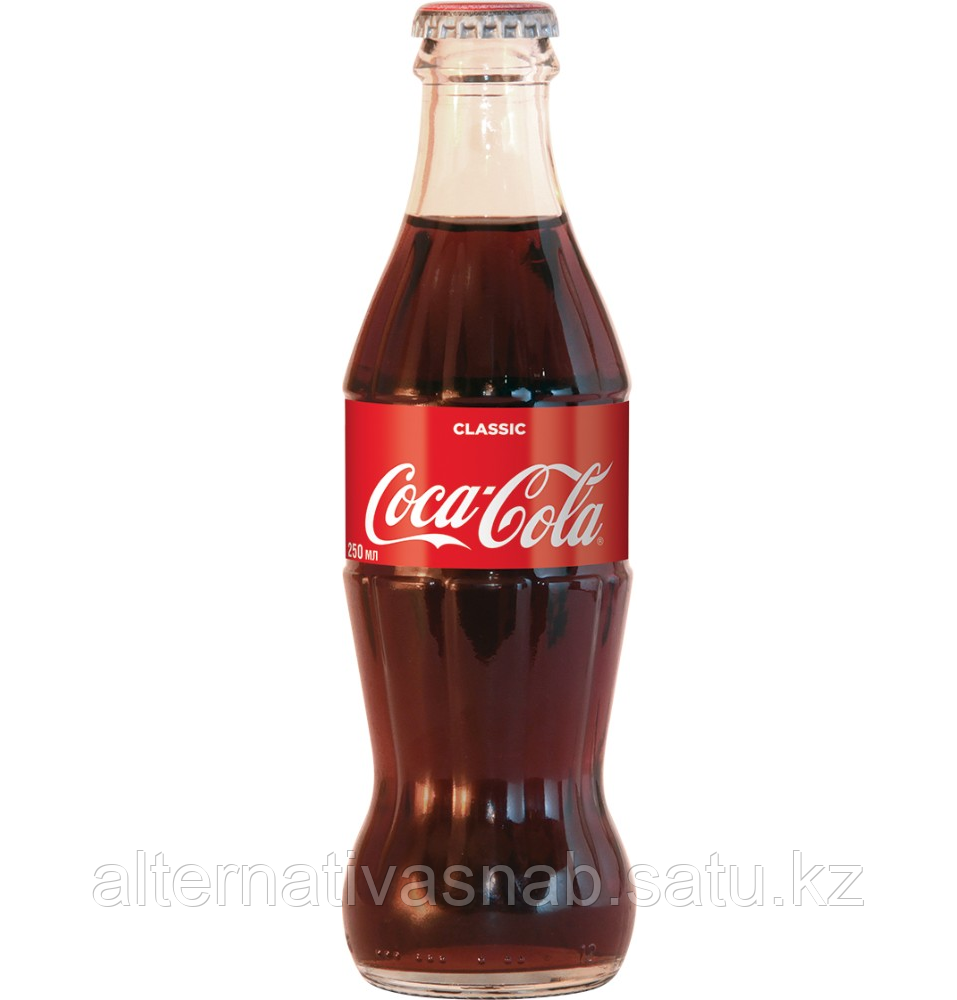 Coca-Cola газированный напиток 250 мл, стекло - фото 1 - id-p100631430