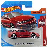 Hot Wheels Модель Nissan Skyline GT-R BCNR33, красный